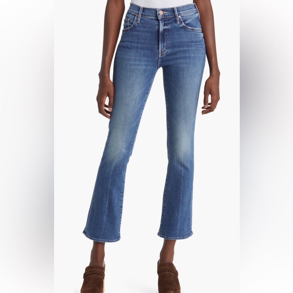 MOTHER Denim The Outsider High Waist Ankle Jeans size 24